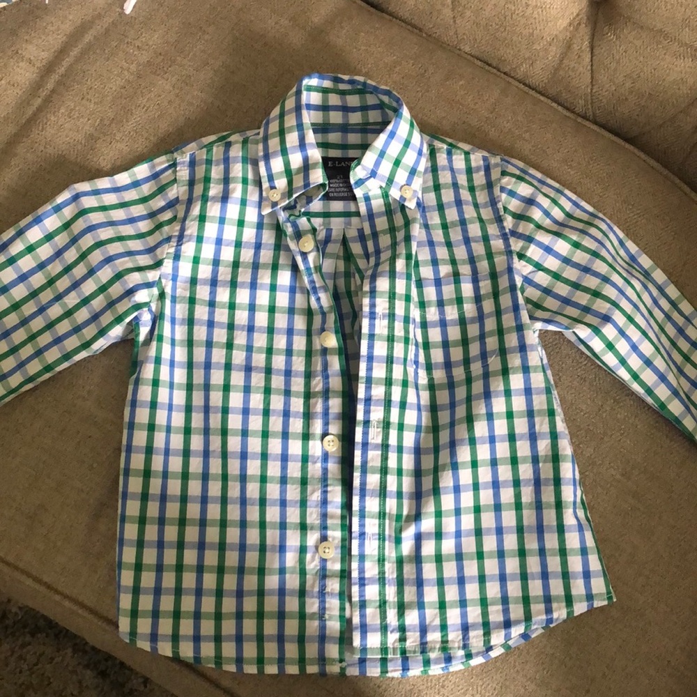 E-Land toddler button down shirt